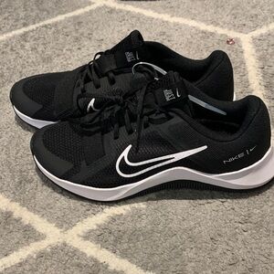 Nike Dual-Tone Black and White Athletic Shoes